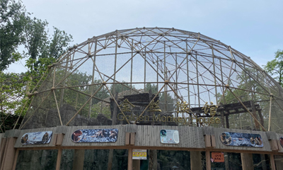 Le grillage de câble d'acier inoxydable est le matériel idéal pour la construction de zoo Le grillage de câble d'acier inoxydable est le matériel idéal pour la construction de zoo