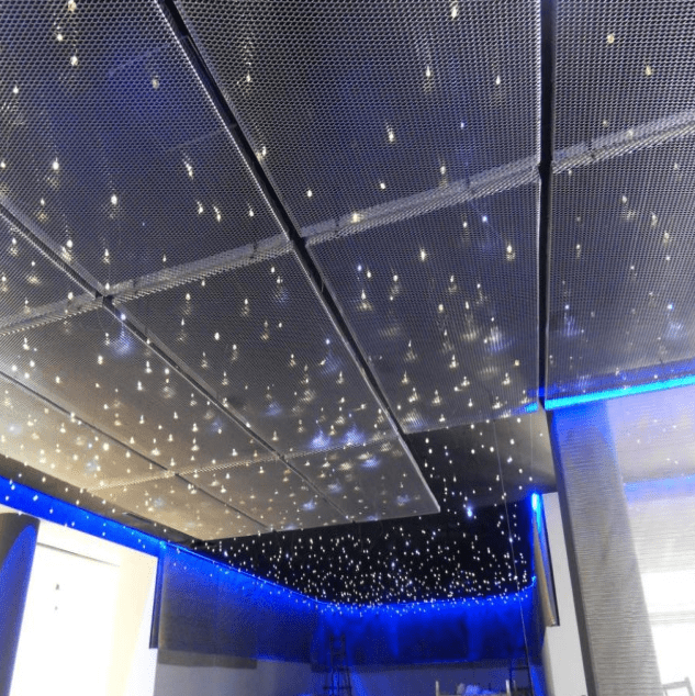 Treillis métallique de plafond