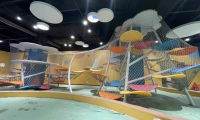 Filets d'escalade&nbsp;: d&eacute;voiler la fusion du fitness et du plaisir dans l'ultime terrain de jeu vertical