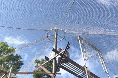 Installation de grillage Zoo