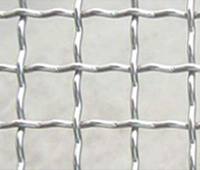 Treillis métallique sertissé en acier inoxydable
